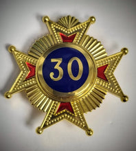 Load image into Gallery viewer, Rose Croix 30th Degree Sash Star
