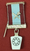 Load image into Gallery viewer, Vintage Mark Members breast jewel Marked SILVER
