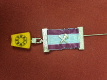 Load image into Gallery viewer, Vintage Mark Members Breast jewel marked SILVER
