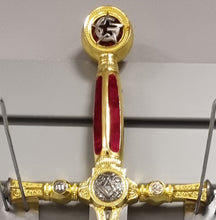 Load image into Gallery viewer, Masonic ceremonial sword
