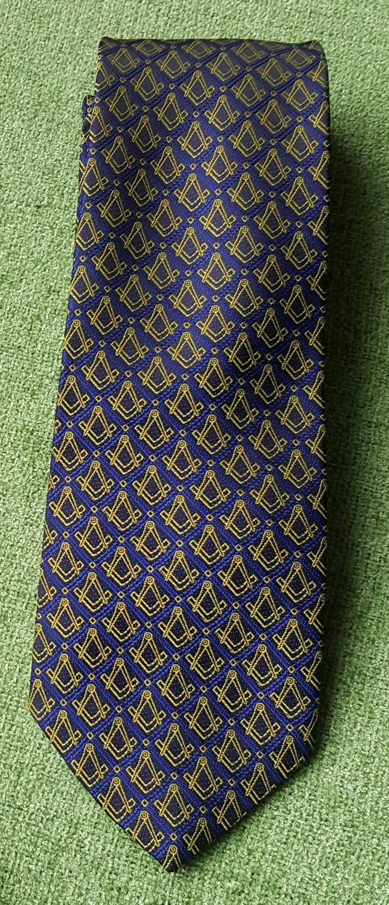 Masonic Blue & Gold Tie