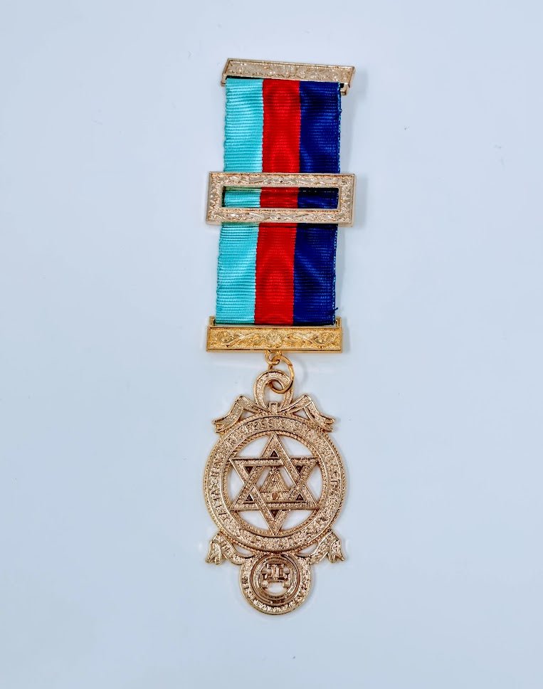 Royal Arch Breast Masonic Jewel - York Rite Masonic Medal, Approx. 4 3/4" Tall, By Masonic Exchange