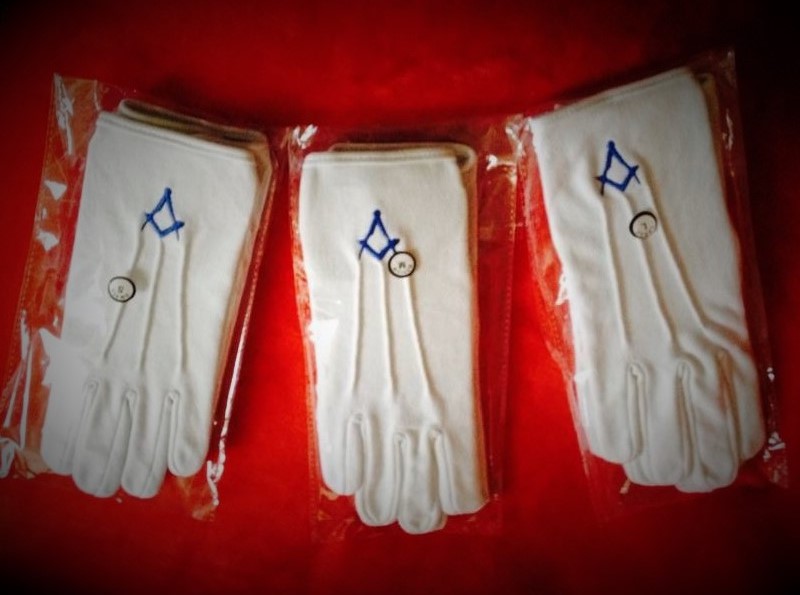 Masonic White Gloves