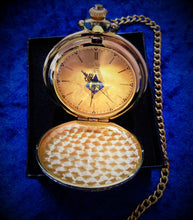 Load image into Gallery viewer, Full Hunter Masonic Pocket Watch
